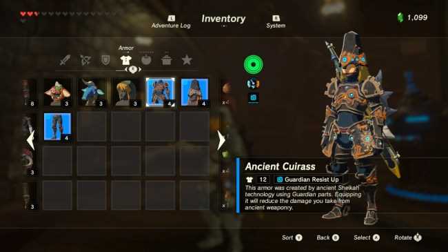 The Importance of Armor in Breath of the Wild