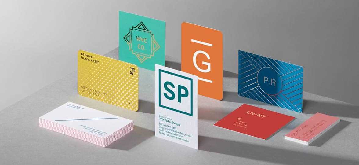 Common Dimensions for Business Cards