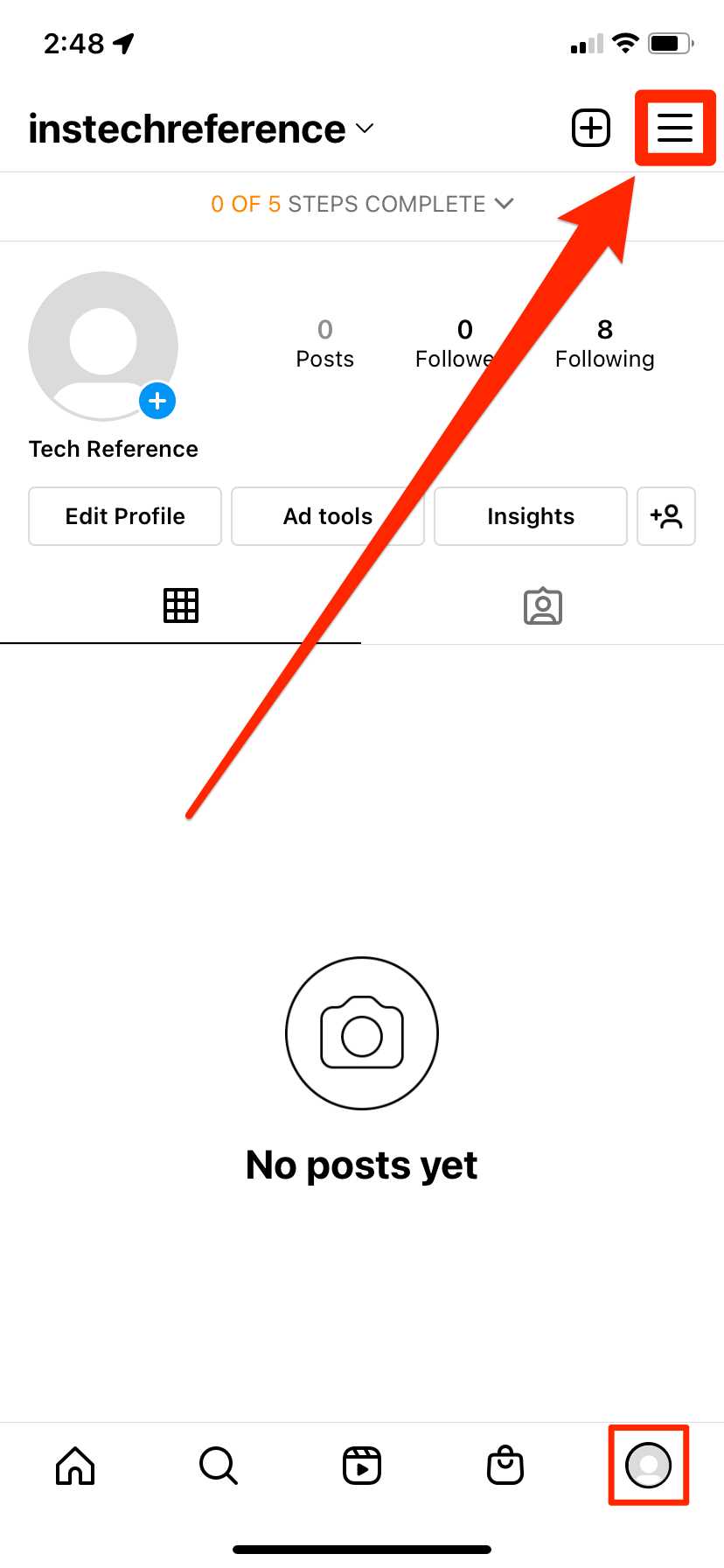 Step 1: Log in to Your Instagram Account