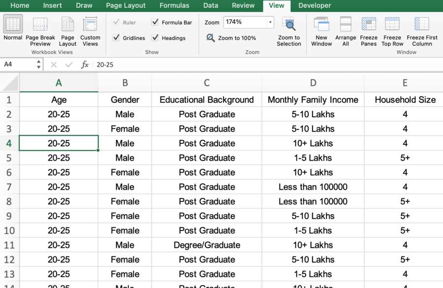 Why Freeze Rows in Excel?