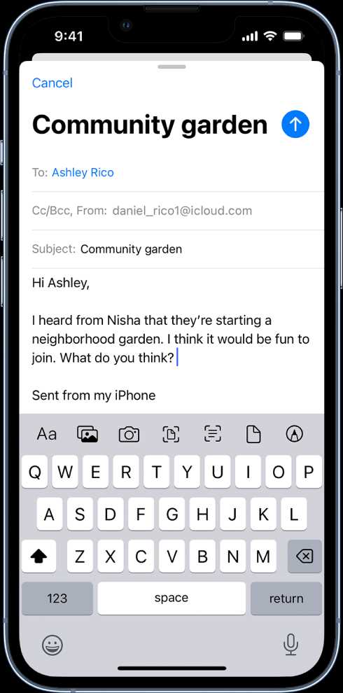 Locating the Mail app on your iPhone