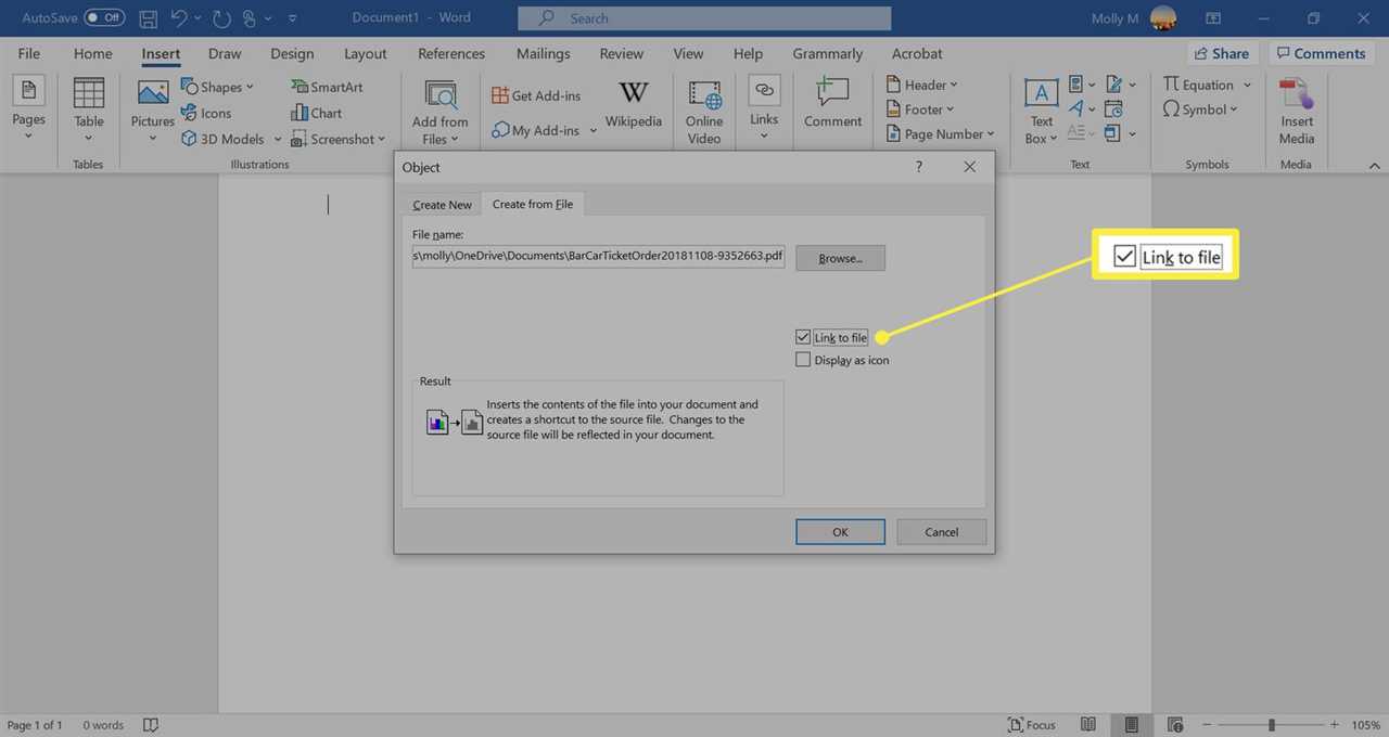 Step 2: Open Word and Create a New Document