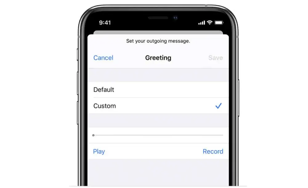 Setting Up Visual Voicemail