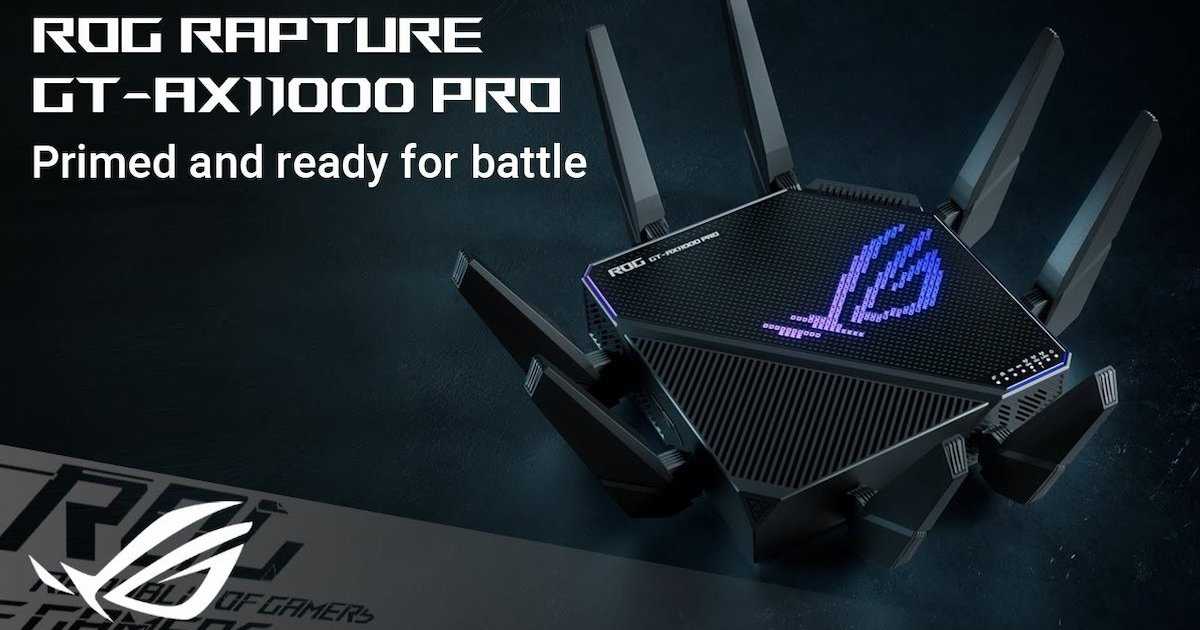 Asus ROG Rapture GT-AX11000 The Ultimate Gaming Router