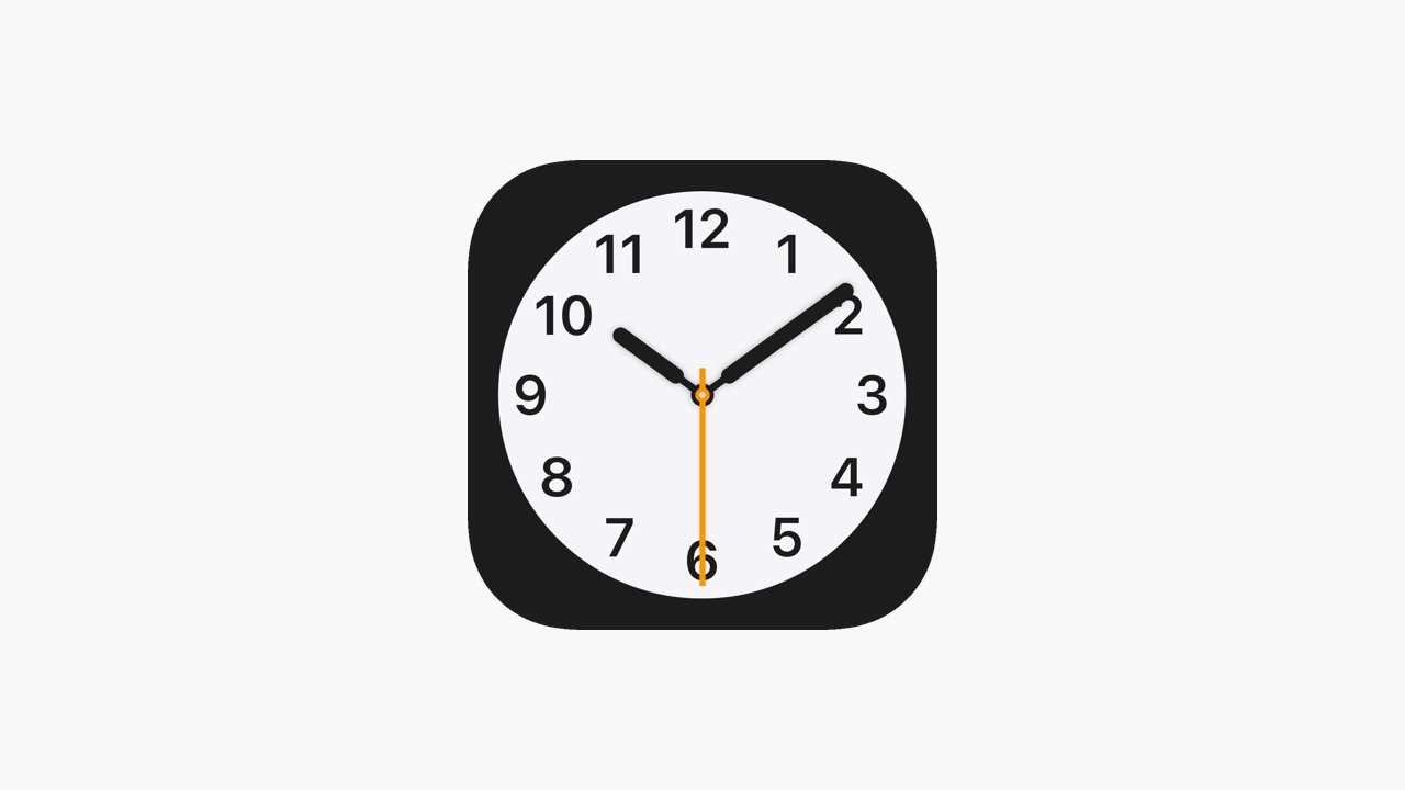 Open the Clock App