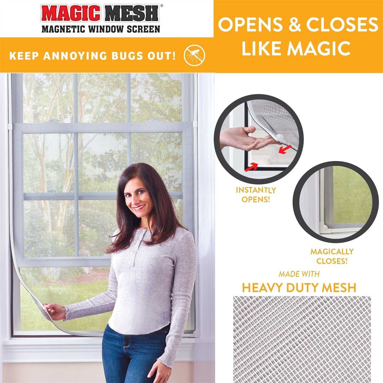 Discover the Benefits of a Magnetic Window Screen for Your Home
