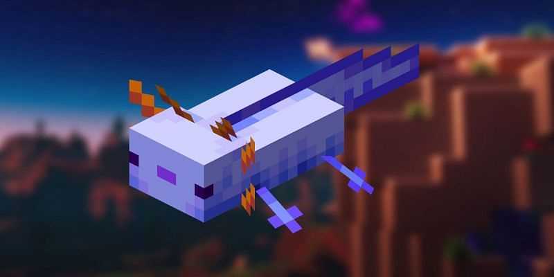 Discover the Rare Blue Axolotl in Minecraft - Unleash Your Creativity
