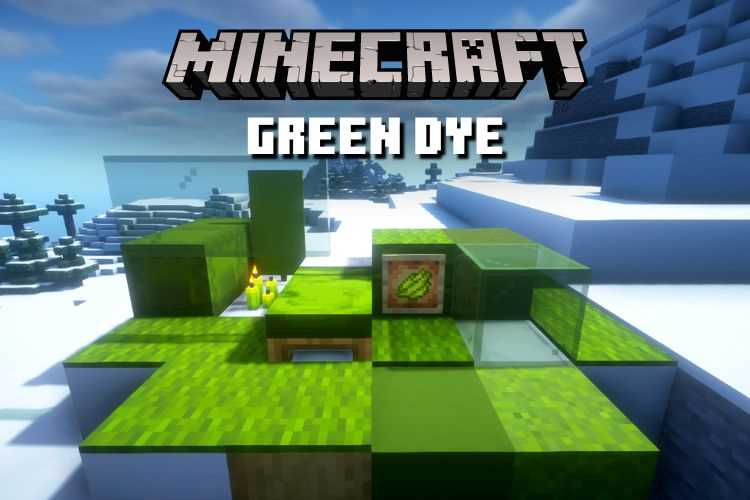 Combining Ingredients for Green Dye