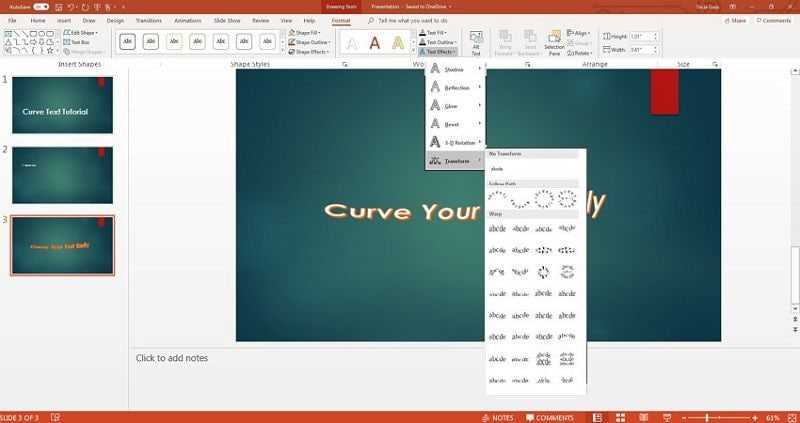 How to Create Curved Text in PowerPoint Step-by-Step Guide