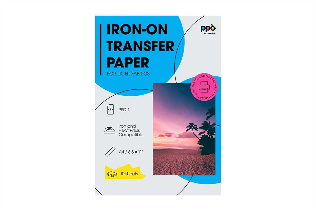 How to use iron on transfer paper