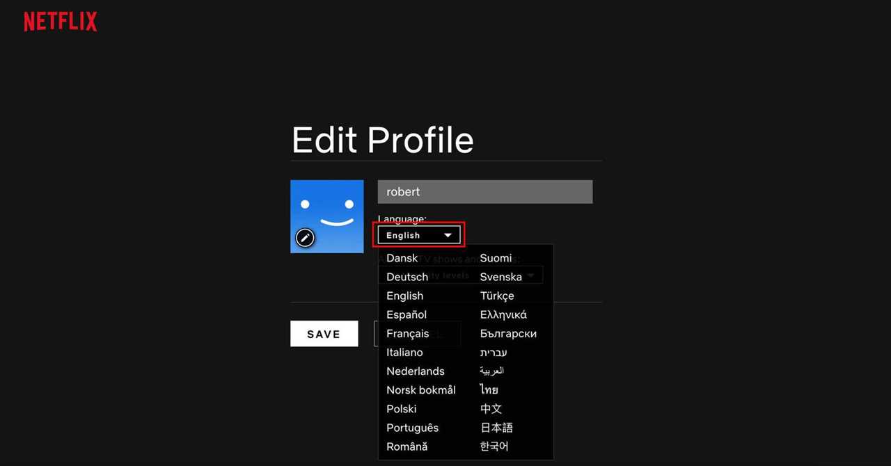 Navigate to Your Account Settings