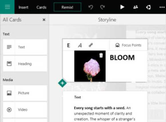 Key Features of Microsoft Sway