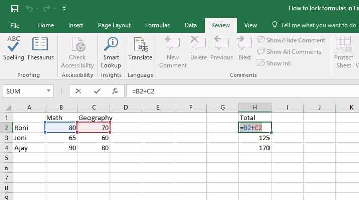 How to Lock an Excel Spreadsheet Step-by-Step Guide