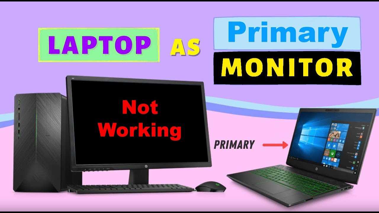 How to Use Your Laptop as a Monitor Step-by-Step Guide