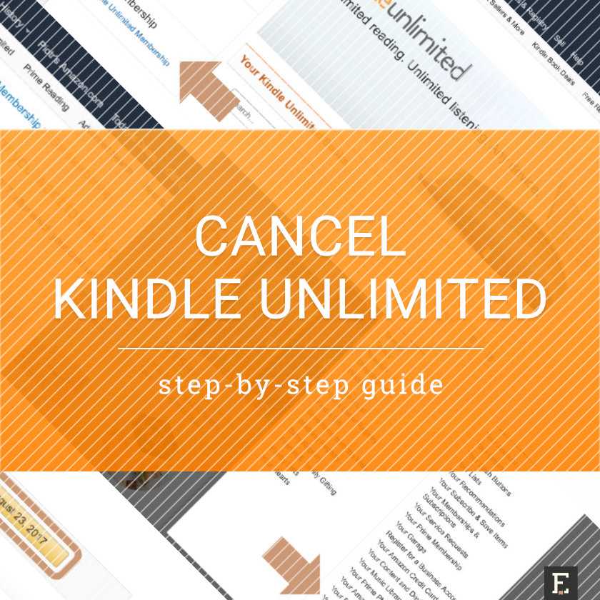 Step 3: Manage Your Kindle Unlimited Subscription