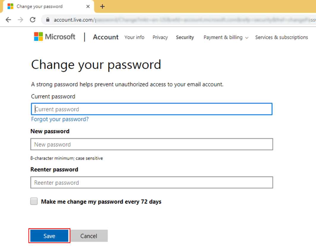 Why Should You Change Your Outlook Password?